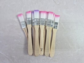 Pack 10 pinceles o pinceletas punta color Nro2 